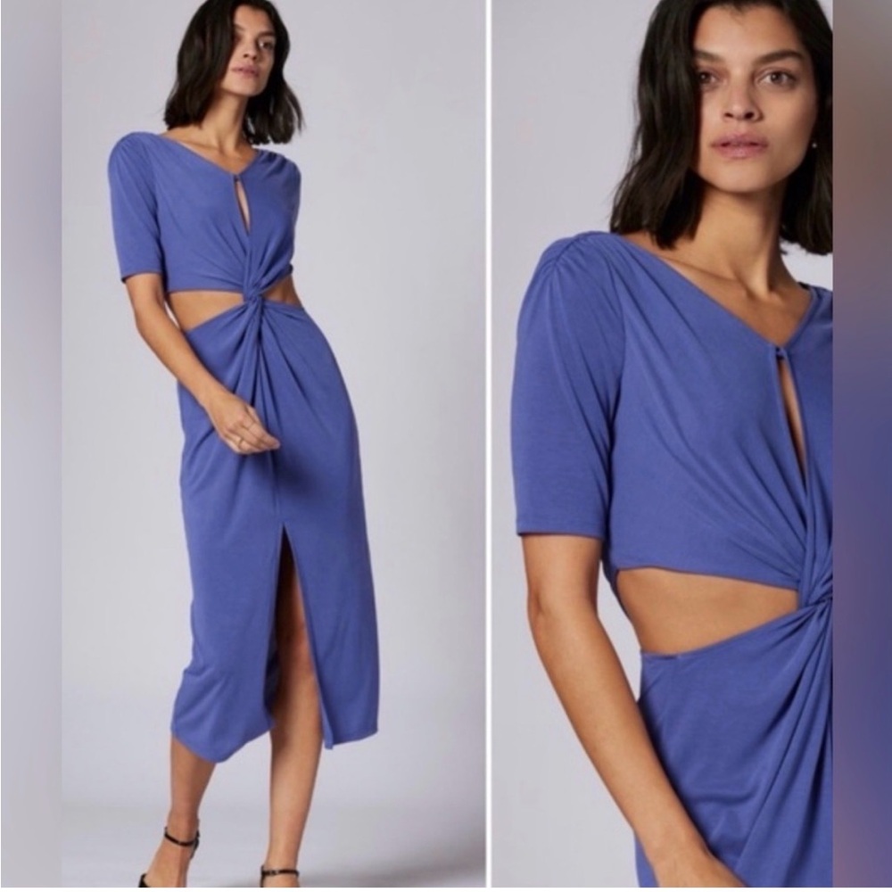 Equipment NWT Genevieve Skipper Blue Dress retail is $350